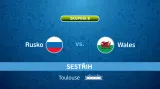 Sestřih utkání Rusko - Wales