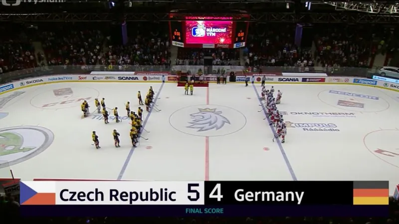 Sestřih a ohlasy utkání Česko – Německo