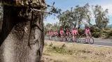 Koloběžkáři v druhé etapě Giro d´Italia