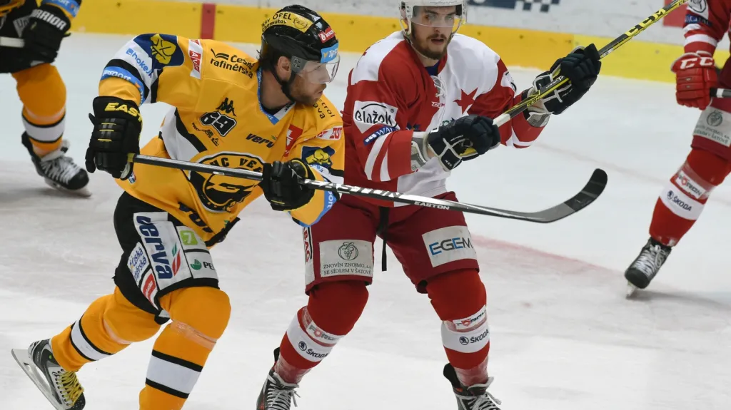 Utkání Litvínov - Slavia