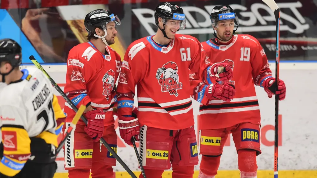 Radost olomouckých hokejistů