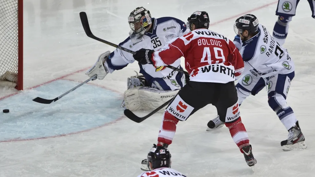 Zápas Spengler Cupu Vítkovice - Kanada