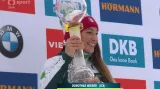 Dorothea Wiererová převzala velký křišťálový glóbus za triumf v SP