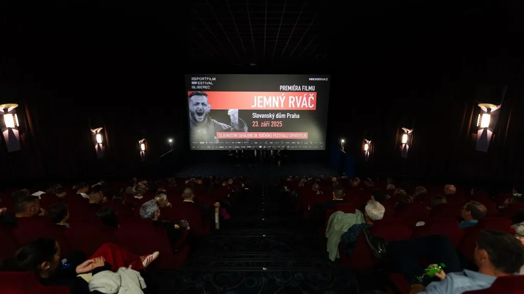 Promítání dokumentu Jemný rváč na Sportfilmu v Liberci