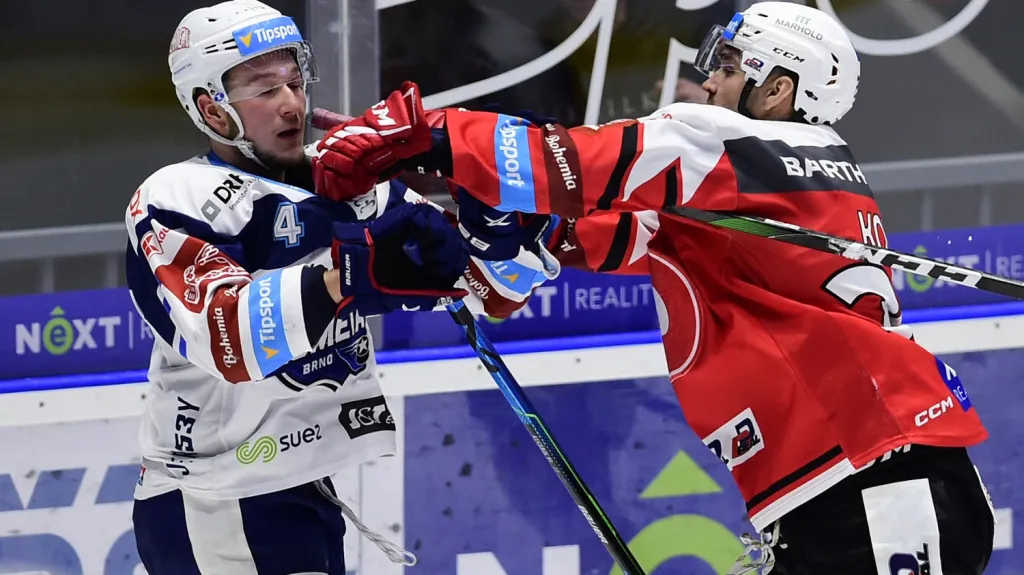 Utkání Pardubice - Brno