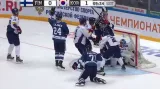 Gól v utkání Finsko - Jižní Korea: Manninen - 1:1 (11. min.)