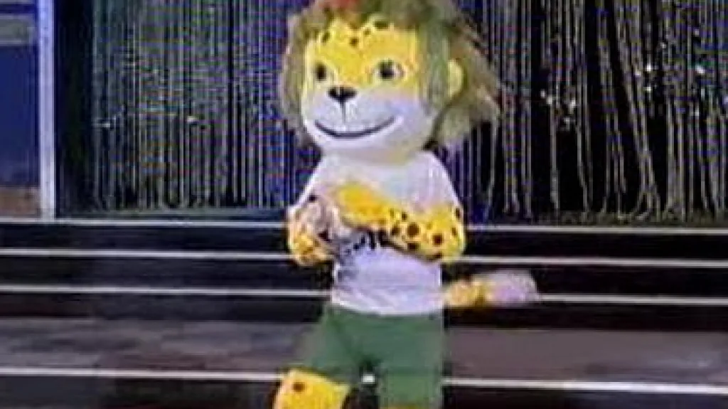 Maskot fotbalového šampionátu v JAR