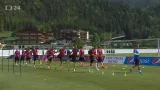 Fotbalisté se připravují na ruskou prověrku