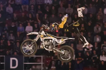 Freestyle motokrosař Libor Podmol