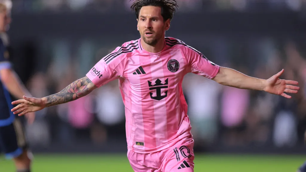 Lionel Messi v dresu Miami