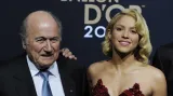 Sepp Blatter s Shakirou