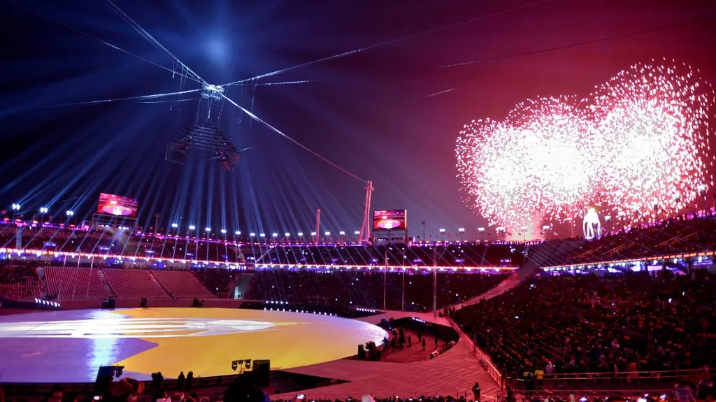 Slavnostní zakončení ZOH 2018