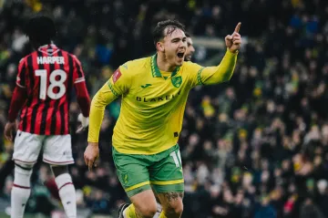 Matěj Jurásek v dresu Norwiche