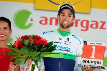 Michael Matthews s červeným číslem pro největšího bojovníka etapy na Tour de France