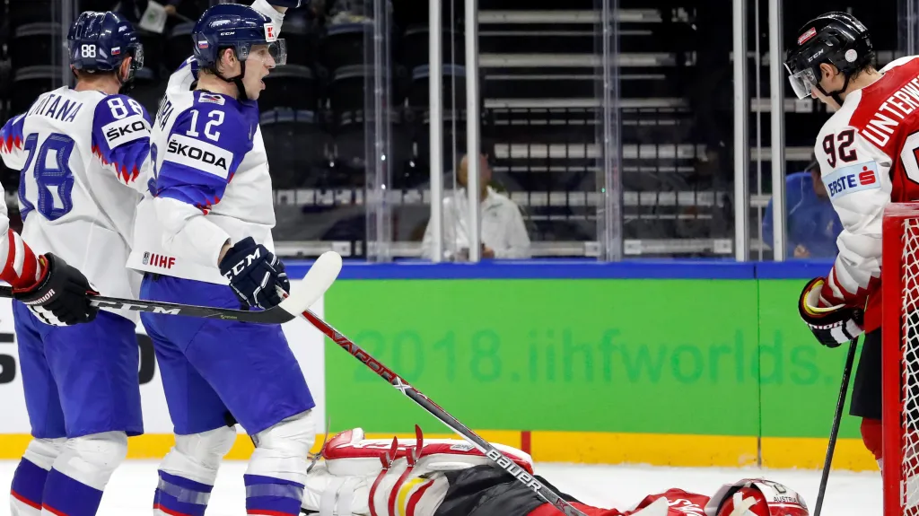 Slovenská radost v utkání s Rakouskem