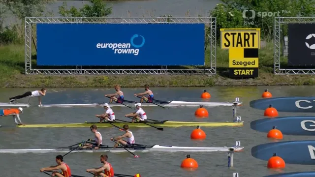 Finále dvojskifu lehkých vah na ME s Vraštilem a Šimánkem