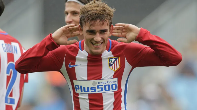 Slavící Antoine Griezmann