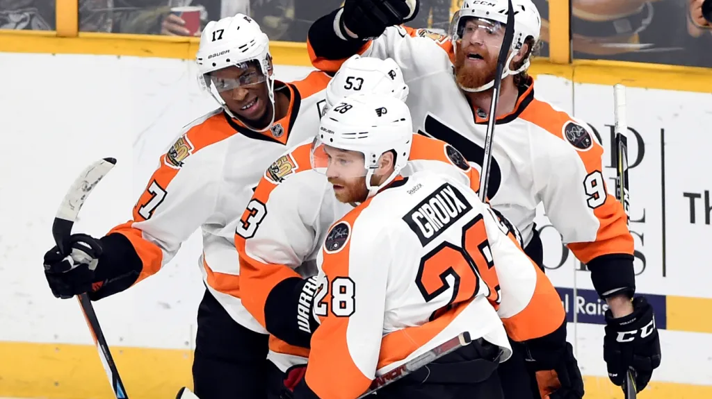 Slavící hokejisté Philadelphie