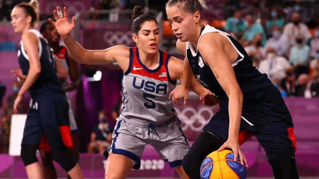 Finálový zápas mezi Američankami a Ruskami