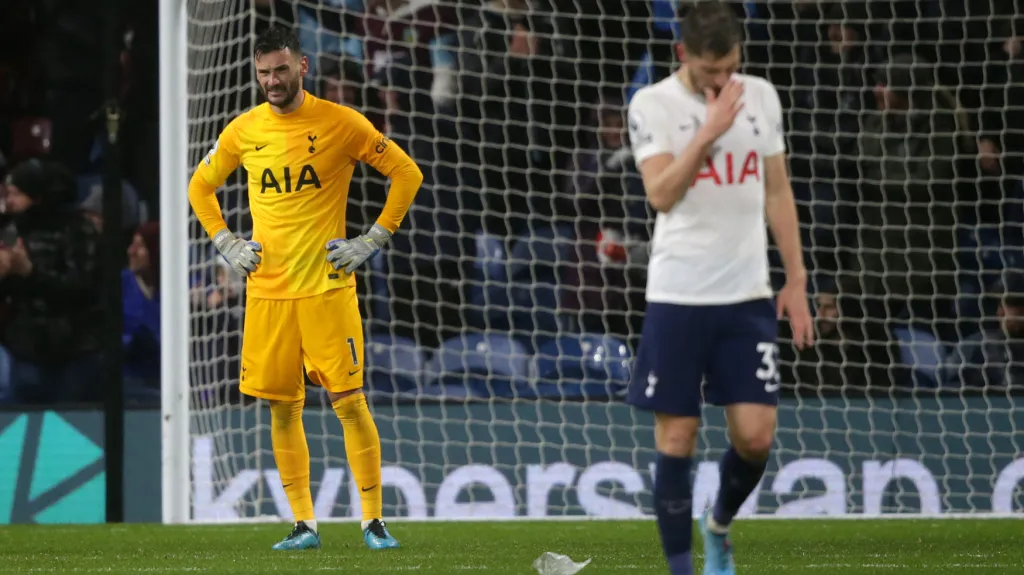 Zklamaní hráči Tottenhamu