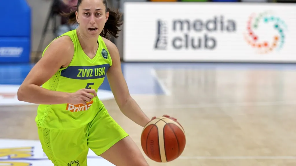 Maite Cazorlaová z týmu ZVVZ USK Praha