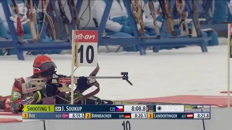 1. střelba - Soukup bezchybný