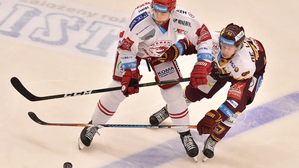 Utkání Jihlava - Třinec