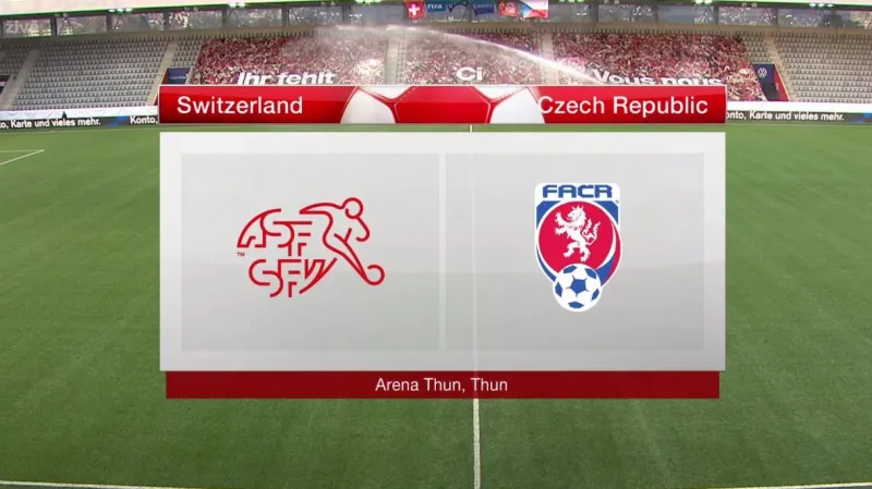 Sestřih utkání Švýcarsko – Česko