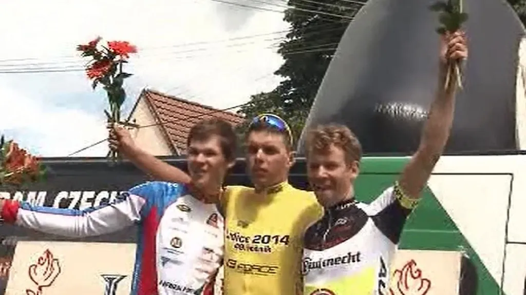 Kolem Křivoklátu byl nejlepší cyklista Hošek