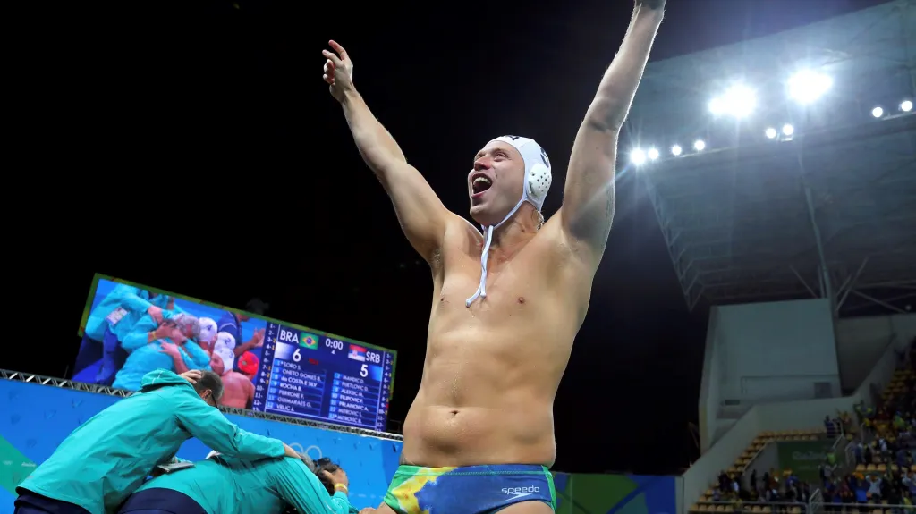 Radost brazilských vodních pólistů