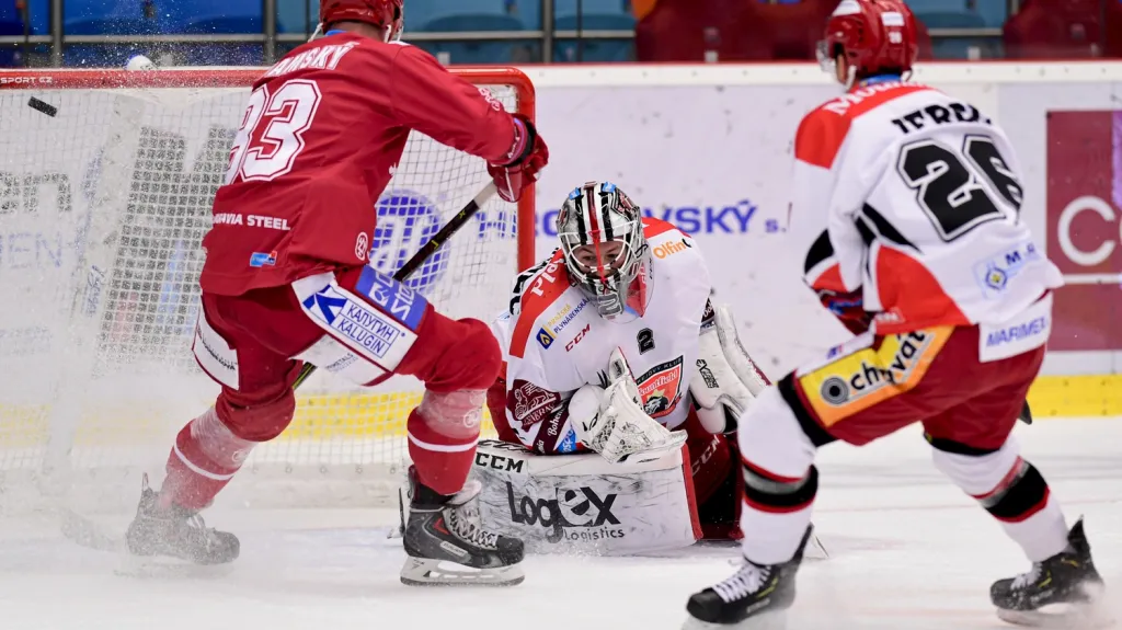 Utkání Hradec Králové - Třinec