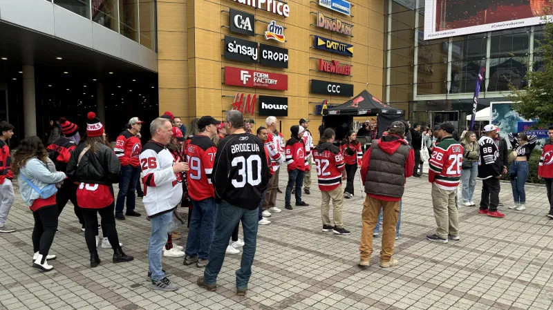 Sraz fanoušků New Jersey Devils