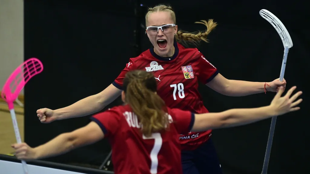 České florbalistky