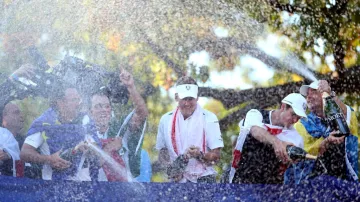 Evropané slaví vítězství