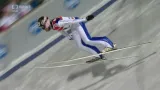 Skok Romana Koudelky ve 2. kole na středním můstku