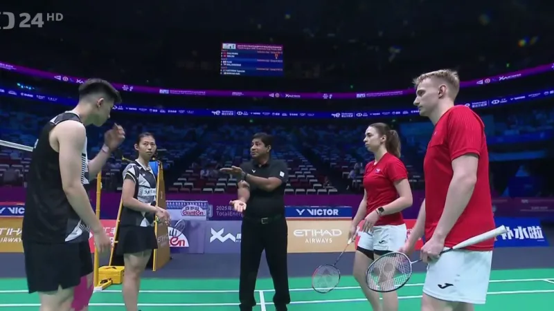 Badmintonisté na Sudirman Cupu nestačili na Tchaj-wan
