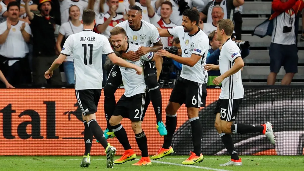 Radost německých fotbalistů