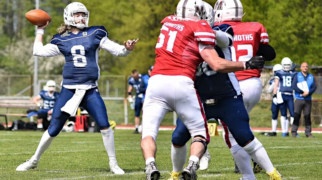 Utkání Přerov Mammoths – Ostrava Steelers