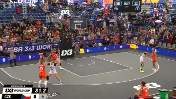 Basketbalistky prohrály na MS 3x3 v úvodním zápase s Nizozemskem