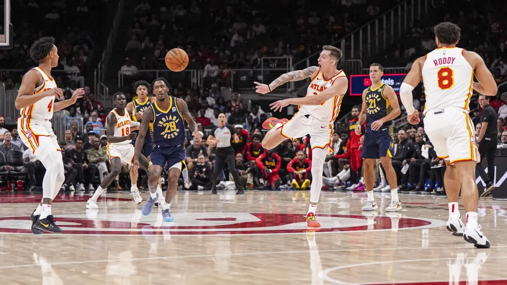 Vít Krejčí v dresu Atlanty