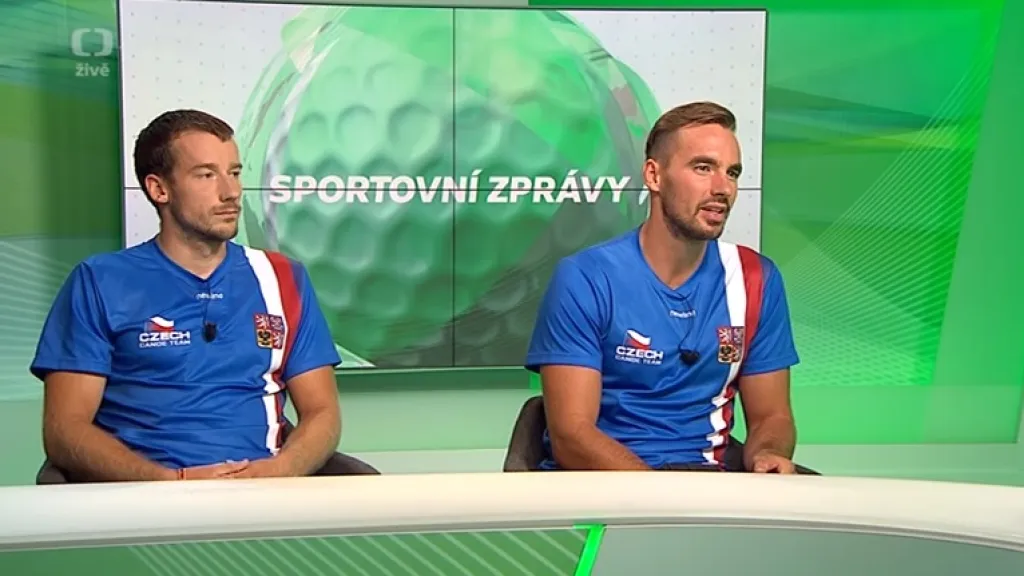 Hosté SZ: Kanoisté Jaroslav Radoň a Filip Dvořák