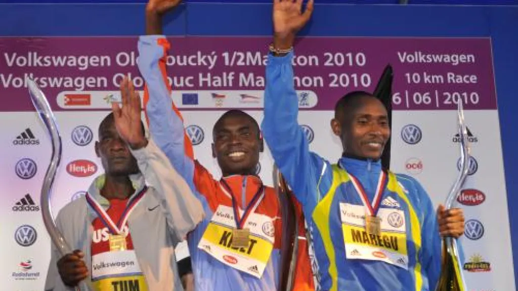 Původní vítězové Olomouckého půlmaratonu