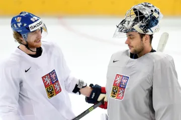 Jakub Voráček a Ondřej Pavelec