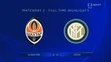 Sestřih utkání Šachtar Doněck - Inter Milán