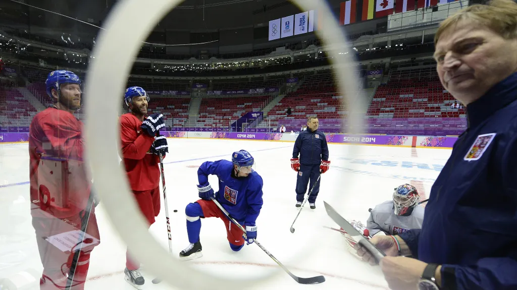 Alois Hadamczik během tréninku