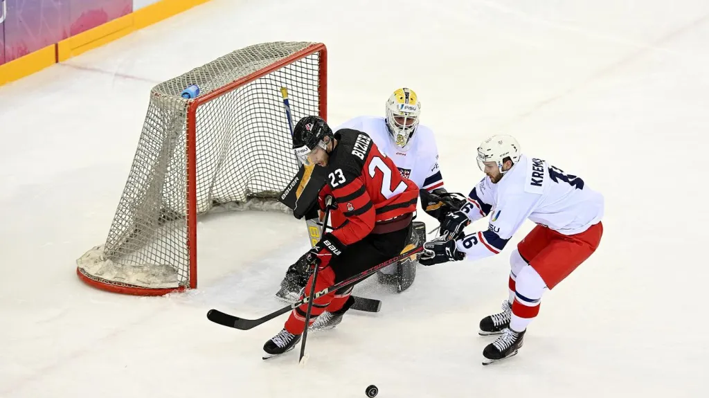 Čeští hokejisté na univerziádě v Turíně