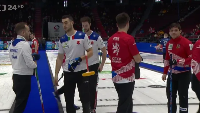 Čeští curleři prohráli i s Itálií a play-off si na MS nezahrají