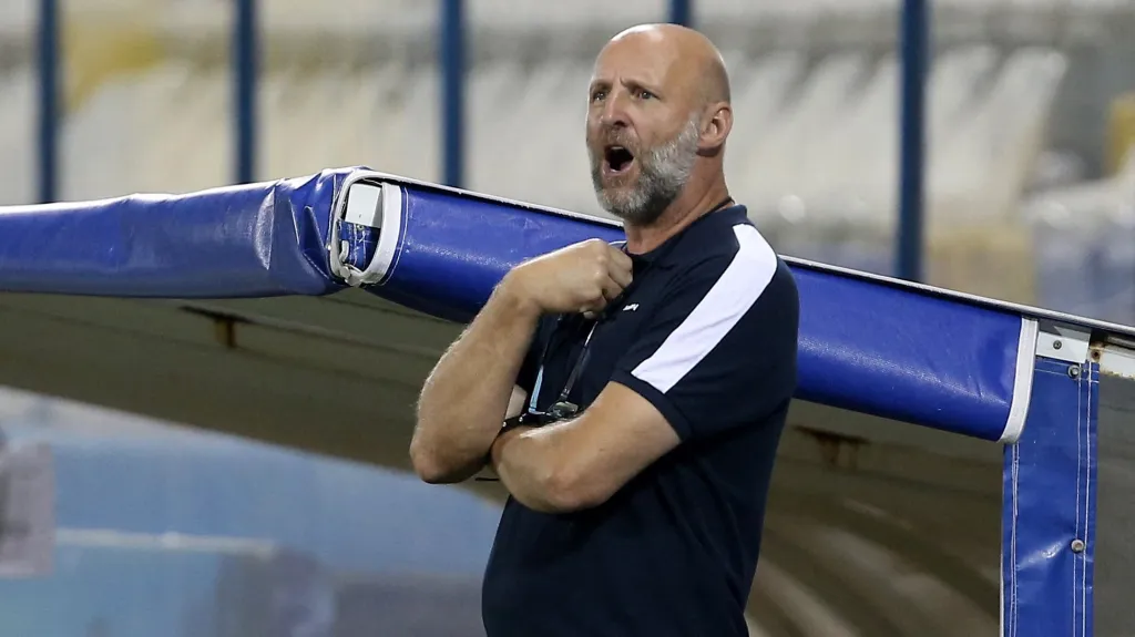 Trenér ženské fotbalové reprezentace Karel Rada