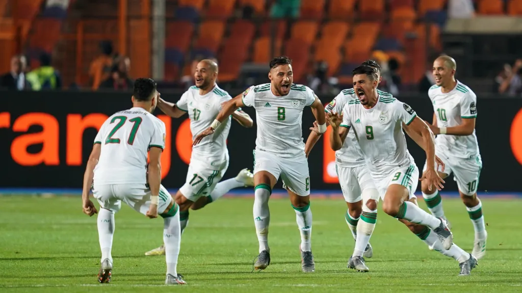 Vítězní Alžířané