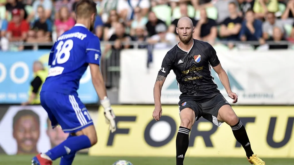 Utkání Karviná - Baník Ostrava